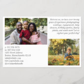 Grauer, benutzerdefinierter Text für Ihr Logo 8 Fo Flyer (Hinten)