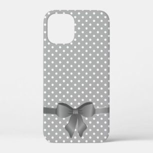 grauer Bogen auf Polka-PunktenCase-Mate iPhone-Geh Case-Mate iPhone Hülle