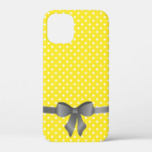 grauer Bogen auf Polka-PunktenCase-Mate iPhone-Geh Case-Mate iPhone Hülle
