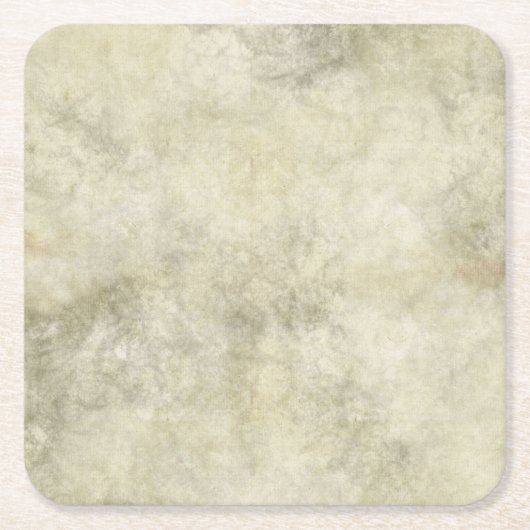 Grauer Brown-Marmor-Blick Rechteckiger Pappuntersetzer (Vorderseite)