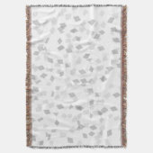 Grauer Confetti Decke (Vorderseite Vertikal)