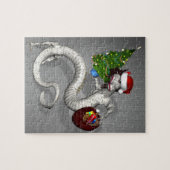 Grauer Drache 8x10 Puzzle (Horizontal)