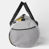 Grauer Duffel Bag Trend Abstrakt Black Gold Duffle Bag (Rechts)