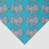 Grauer Elefant Cartoon Seidenpapier (Ausschnitt)