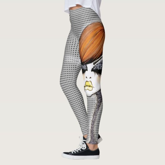Grauer Elf Legging Leggings (Links)