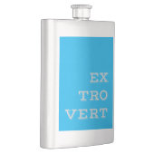 Grauer Extrovert Flachmann (Rechts)