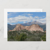 Grauer Felsen, Garten der Götter, Colorado Postkarte (Vorne/Hinten)