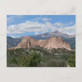 Grauer Felsen, Garten der Götter, Colorado Postkarte