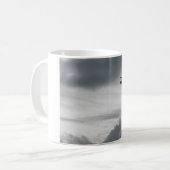 Grauer Flug Kaffeetasse (Vorderseite Links)
