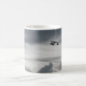 Grauer Flug Kaffeetasse (Mittel)