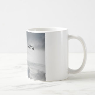 Grauer Flug Kaffeetasse