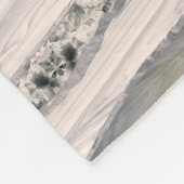 Grauer flüssiger Marmor und Kristall - Perle und S Fleecedecke (Ecke)