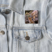 Grauer Fox (Lycalopex griseus) Button (Beispiel)