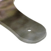 Grauer Fox (Lycalopex griseus) Schneidebrett (Ecke)