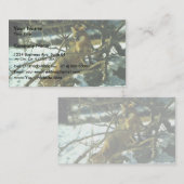 Grauer Fox Visitenkarte (Vorne/Hinten)