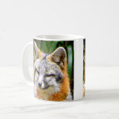 GRAUER FUCHS-TASSE KAFFEETASSE (Vorderseite Links)