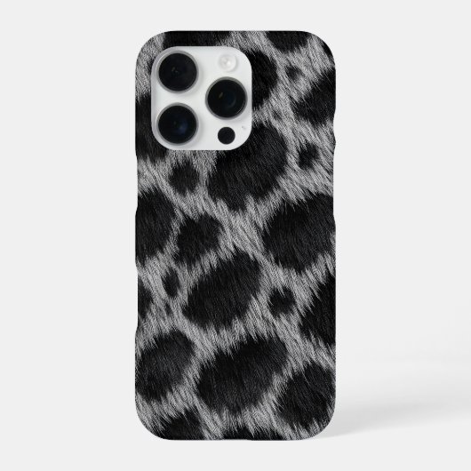 grauer Gepard iPhone 16 Pro Max Hülle (Rückseite)