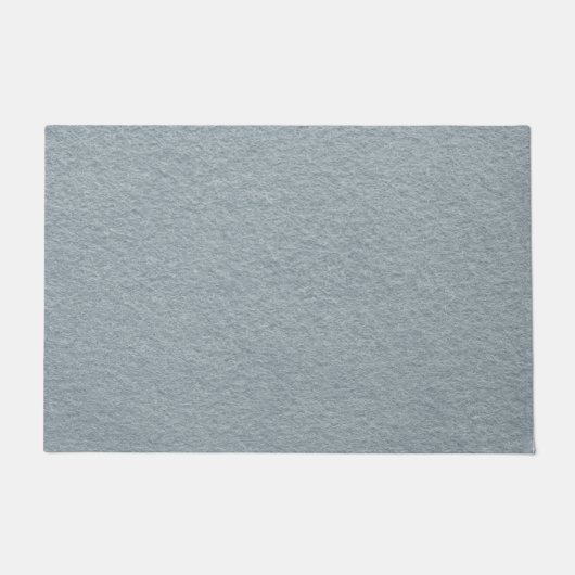 Grauer Glitter Fußmatte (Vorderseite)