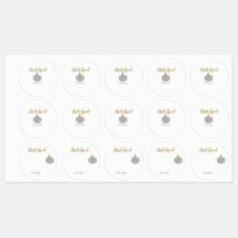 Grauer goldener Kürbis