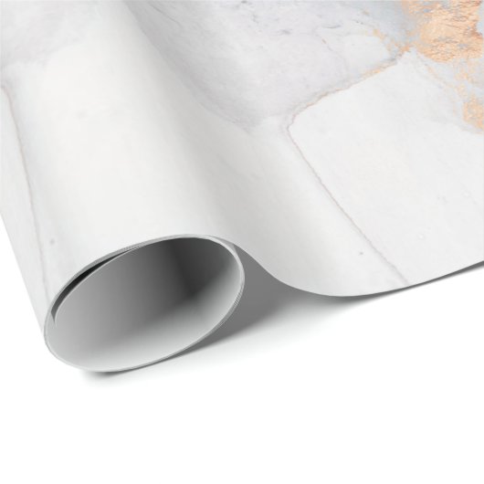 Grauer Granitstein Wasserfarbe Geschenkpapier (Rolleneckpunkt)