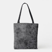 Grauer Grunge Tasche (Rückseite)