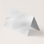 Grauer Hintergrund Elegant Schlicht Einfach Berufl Visitenkarten (Rückseite)