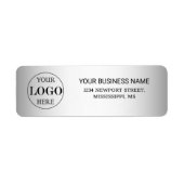 Grauer Hintergrund für benutzerdefinierte Logos (Vorne)