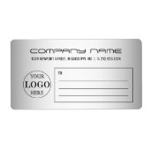 Grauer Hintergrund für benutzerdefinierte Logos (Vorne)