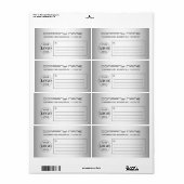 Grauer Hintergrund für benutzerdefinierte Logos (Vorne)