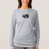 Grauer Holzeinschlag in Shirts (Vorderseite)