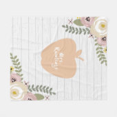 Grauer hölzerner staubiger rosa Apple-mit Fleecedecke (Vorderseite (Horizontal))