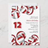 Grauer Kindergeburtstag Einladung (Vorderseite)