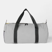 Grauer kleiner Duffel Bag Trend Abstrakt Black Gol Duffle Bag (Rückseite)