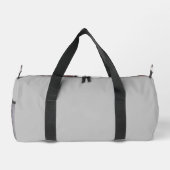 Grauer kleiner Gym Duffel Bag Trend Abstrakt Powde Duffle Bag (Rückseite)