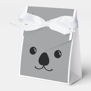 Grauer Koala-Tier-Gesichts-Entwurf Geschenkschachtel