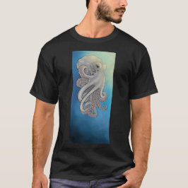 Grauer Kraken T-Shirt