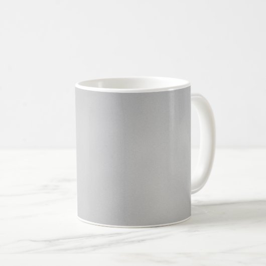 Grauer Künstlerischer Hintergrund Kaffeetasse (VorderseiteRechts)