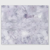 Grauer lila nebelhafter HintergrundWatercolor Geschenkpapier (Flach)