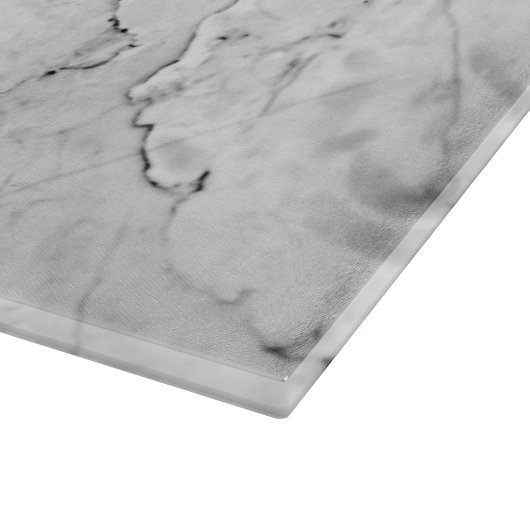 Grauer Marmor Schneidebrett (Ecke)