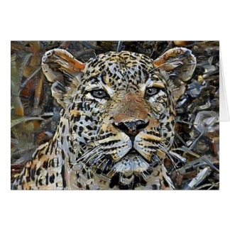 Grauer mit Augen Leopard