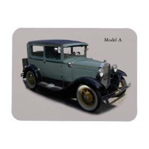 Grauer Modell A-Magnet Magnet