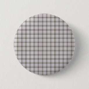Grauer Modetartan Button