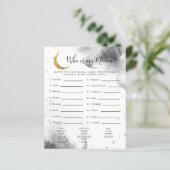 Grauer Mond, der mein Mama Baby Duschspiel ist (Stehend Vorderseite)