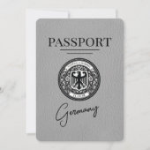 Grauer Pass für Deutschland Save the Date (Vorderseite)