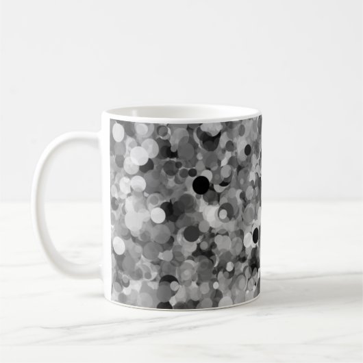 Grauer Punkt 11oz Tasse (Links)
