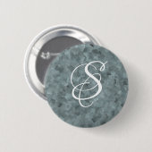 Grauer quadratischer Hintergrund Button (Vorne & Hinten)