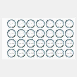 Grauer Quarz Etiketten