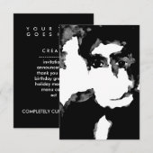 Grauer Raum. Einladung (Vorne/Hinten)