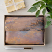 Grauer Reiher Sunset Beach Seidenpapier (Geschenk)