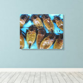 Grauer Riesenwasserbug (Maeng Daa) ... asiatisches Leinwanddruck (Insitu (Holzboden))